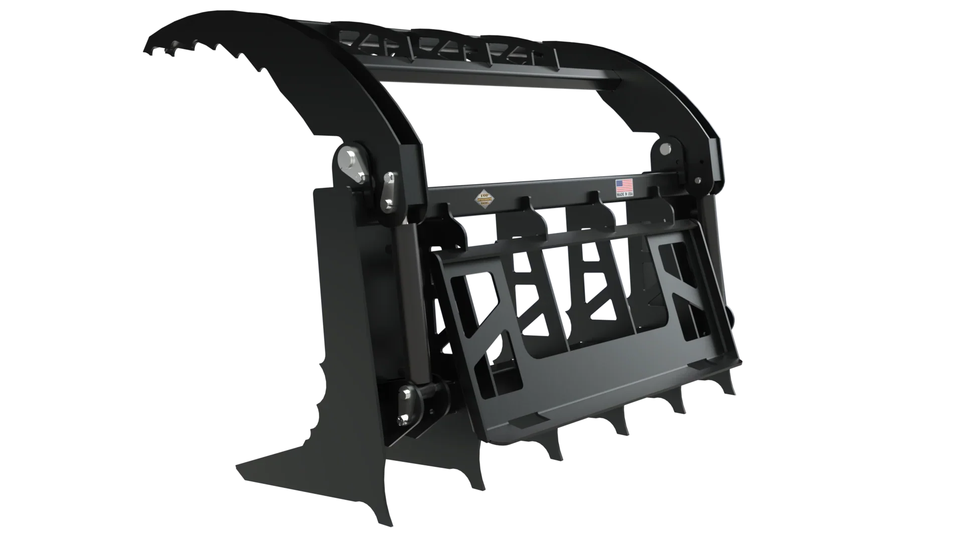 Tractor & Skid Steer Granite Grapple 54" to 84" - Top Dog Attachments (1001054) - Image 9