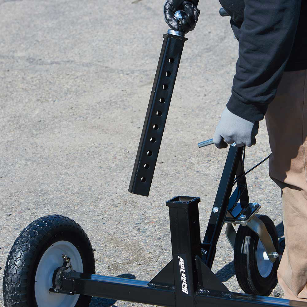 Ultra-Tow Heavy-Duty Adjustable Trailer Dolly with Brake 1000-Lb. Cap (58014) - Image 2